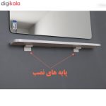طبقه دیواری دلفین کد 3010-R | سفید | گارانتی اصالت و سلامت فیزیکی کالا