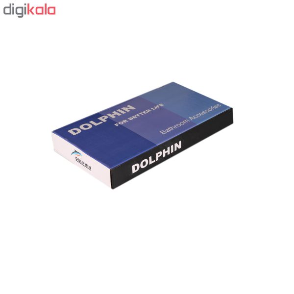 طبقه دیواری دلفین کد 3010-R | سفید | گارانتی اصالت و سلامت فیزیکی کالا