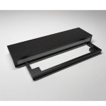 شلف دیواری دلفین مدل JV-6015-PVC کشویی | مشکی | گارانتی اصالت و سلامت فیزیکی کالا