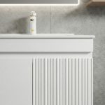 ست کابینت و روشویی دیواری دلفین مدل Flat-6040 | سفید | گارانتی اصالت و سلامت فیزیکی کالا