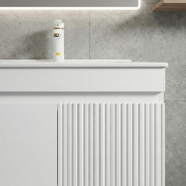ست کابینت و روشویی دیواری دلفین مدل Flat-6040 | سفید | گارانتی اصالت و سلامت فیزیکی کالا