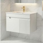 ست کابینت و روشویی دیواری دلفین مدل Flat-6040 | سفید | گارانتی اصالت و سلامت فیزیکی کالا