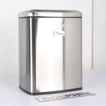 سطل زباله دلفین مدل EV-12-ltr بادبزنی